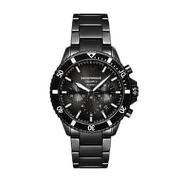 Emporio Armani Analog Gray Dial Men's Ceramic Watch-Ar70010 - Thumbnail 1